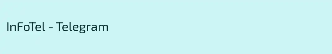 InFoTel - Telegram